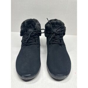 Skechers Women's Performance On-The-Go Joy Bootie Black Shearling 15506 Size‎ 9